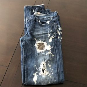 Bebe Embellished Jeans